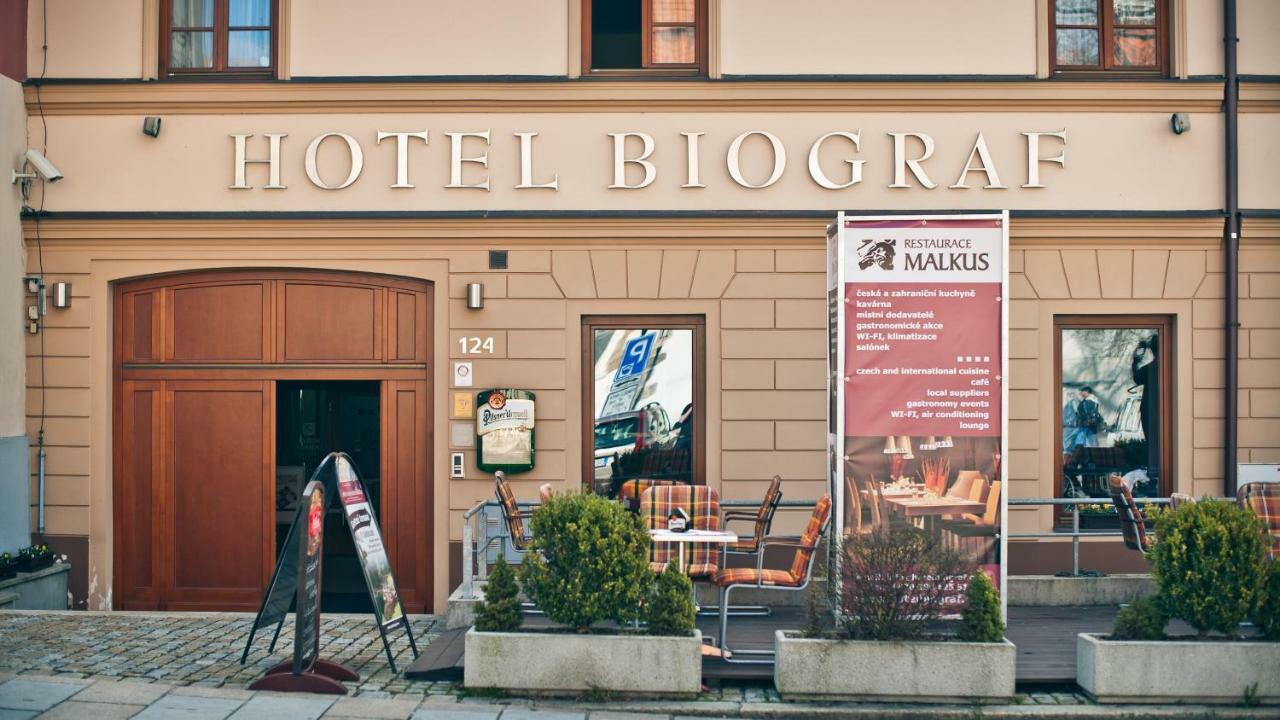 Hotel Biograf Písek Eksteriør bilde